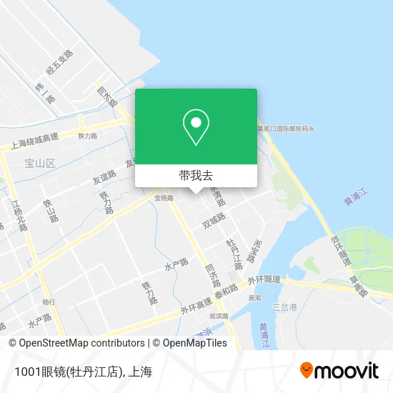 1001眼镜(牡丹江店)地图
