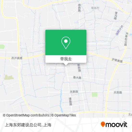 上海东郊建设总公司地图
