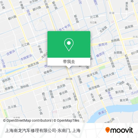 上海南龙汽车修理有限公司-东南门地图