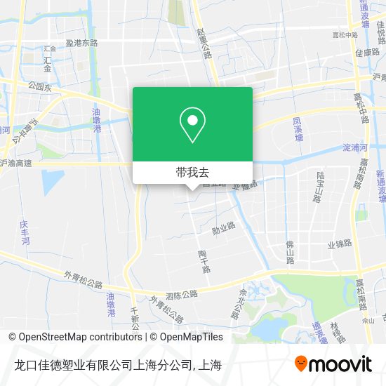 龙口佳德塑业有限公司上海分公司地图