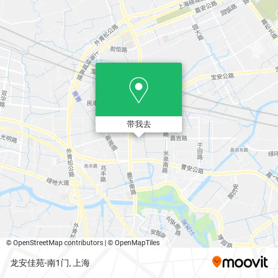 龙安佳苑-南1门地图