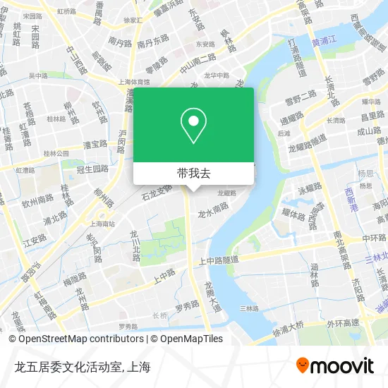 龙五居委文化活动室地图