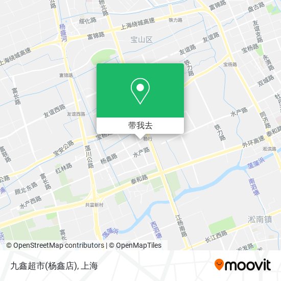九鑫超市(杨鑫店)地图