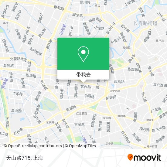 天山路715地图
