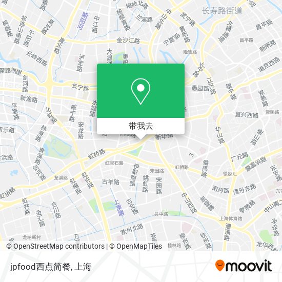 jpfood西点简餐地图