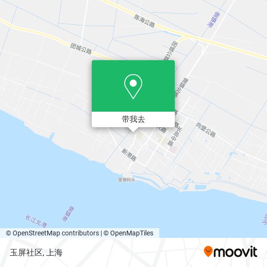 玉屏社区地图