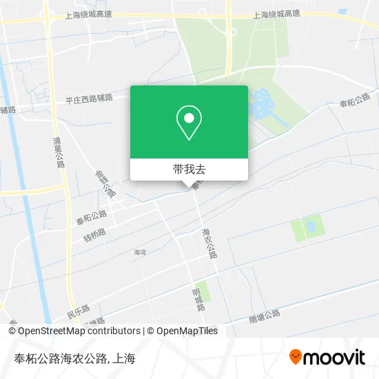 奉柘公路海农公路地图