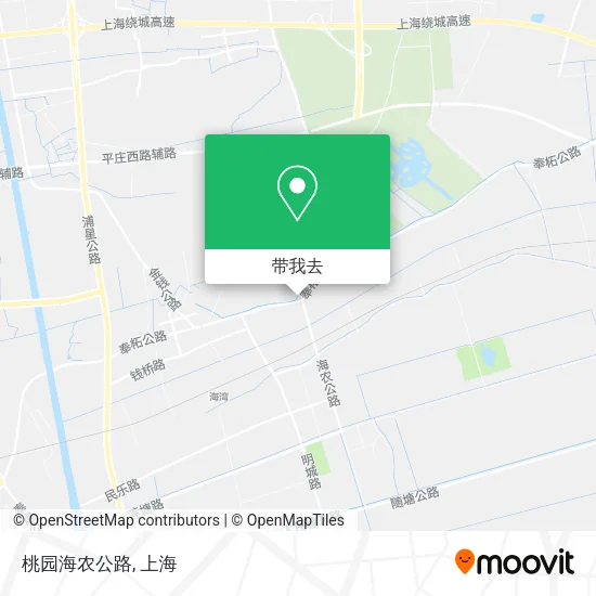 桃园海农公路地图