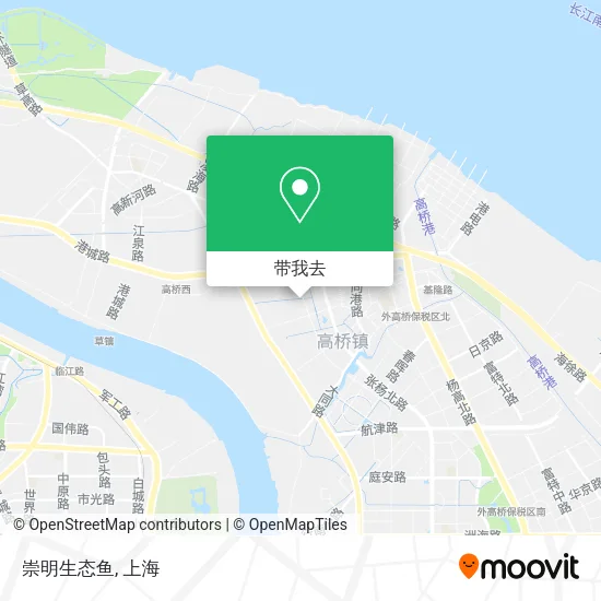 崇明生态鱼地图
