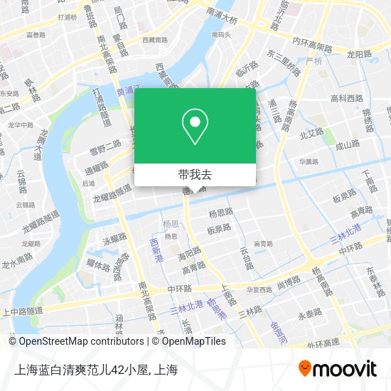 上海蓝白清爽范儿42小屋地图