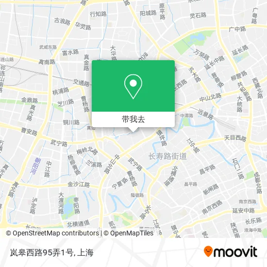 岚皋西路95弄1号地图