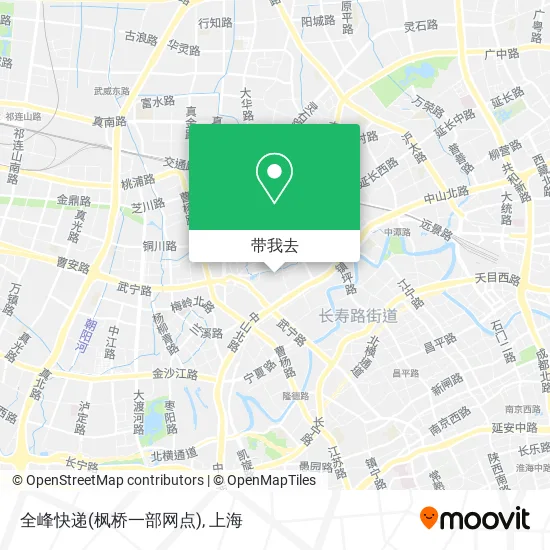 全峰快递(枫桥一部网点)地图
