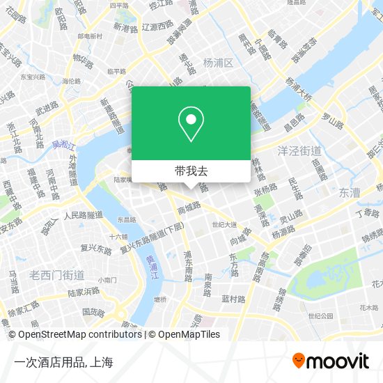 一次酒店用品地图