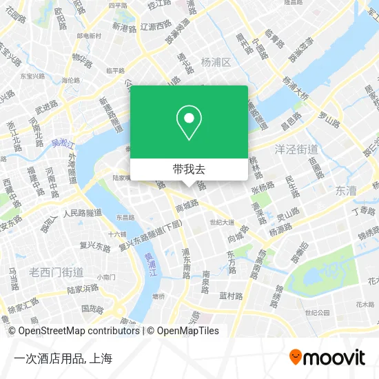 一次酒店用品地图