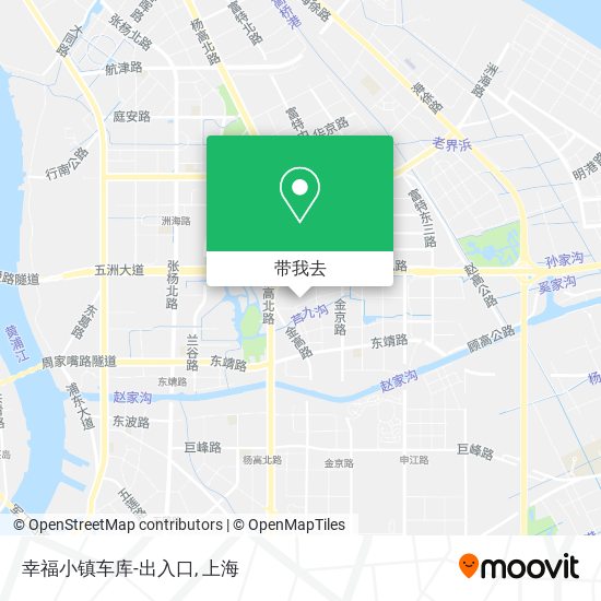 幸福小镇车库-出入口地图