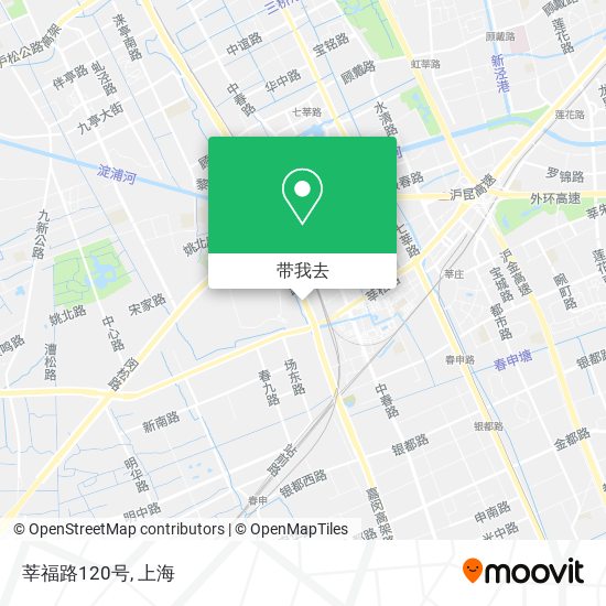 莘福路120号地图