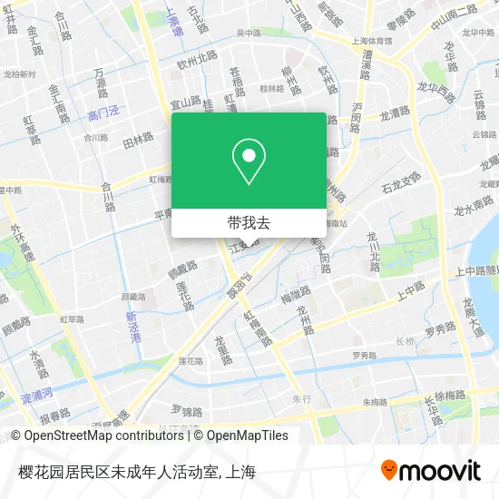 樱花园居民区未成年人活动室地图
