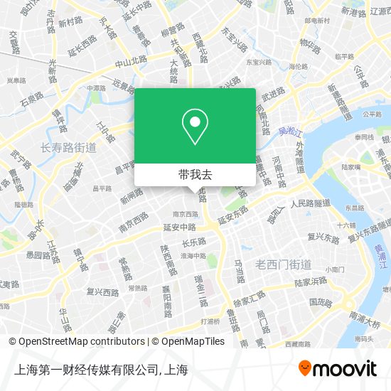 上海第一财经传媒有限公司地图