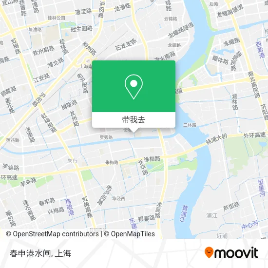 春申港水闸地图