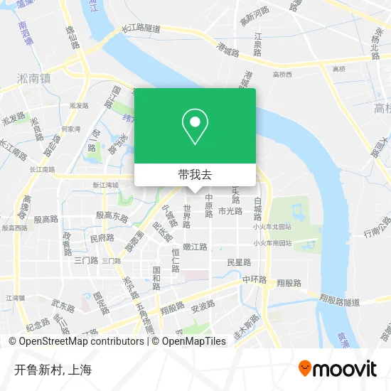 开鲁新村地图