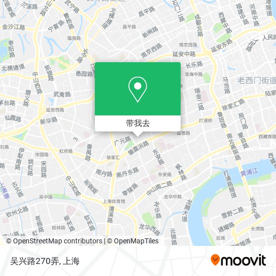 吴兴路270弄地图
