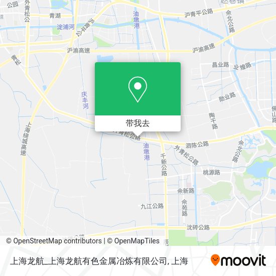 上海龙航_上海龙航有色金属冶炼有限公司地图