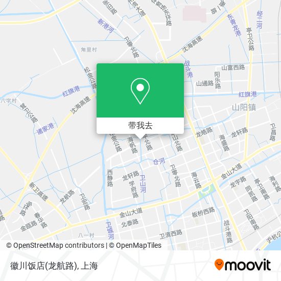 徽川饭店(龙航路)地图