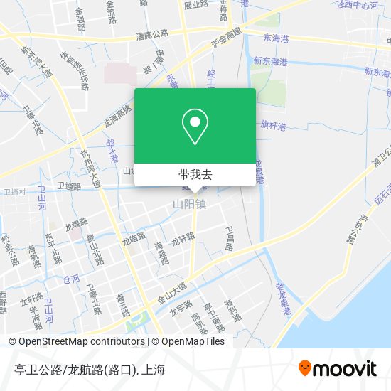 亭卫公路/龙航路(路口)地图