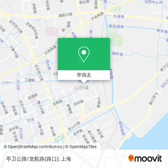 亭卫公路/龙航路(路口)地图