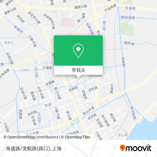 海盛路/龙航路(路口)地图