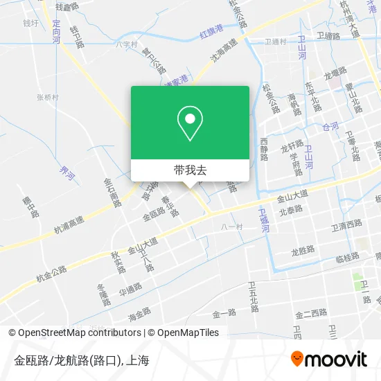 金瓯路/龙航路(路口)地图