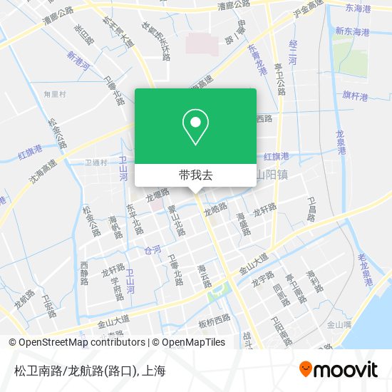 松卫南路/龙航路(路口)地图