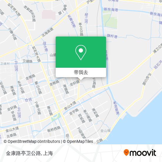 金康路亭卫公路地图