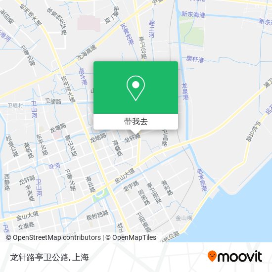 龙轩路亭卫公路地图