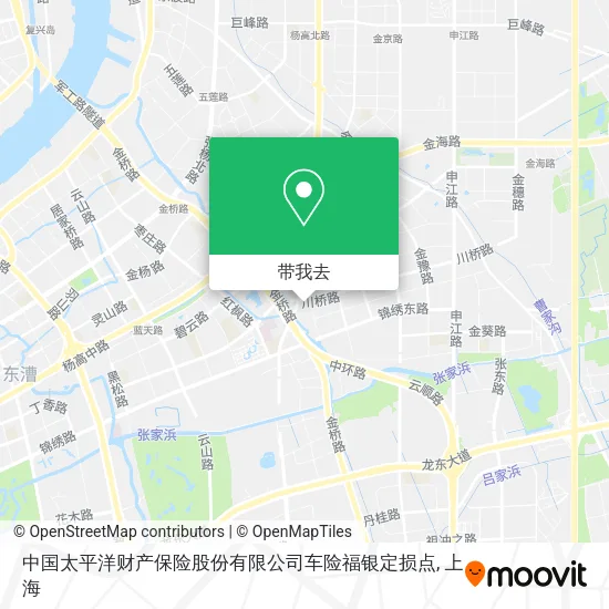 中国太平洋财产保险股份有限公司车险福银定损点地图