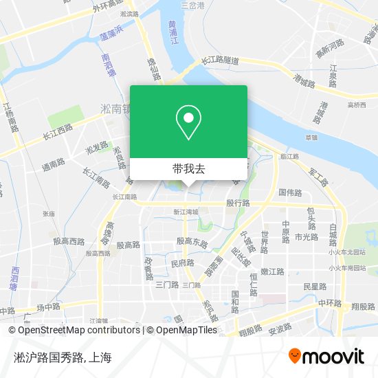 淞沪路国秀路地图