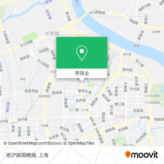 淞沪路国晓路地图