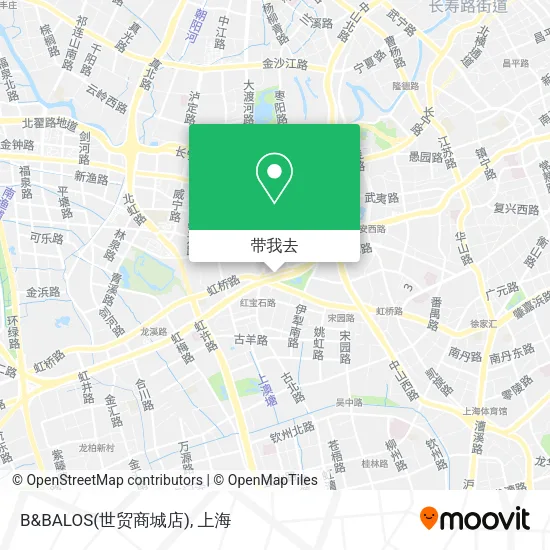 B&BALOS(世贸商城店)地图