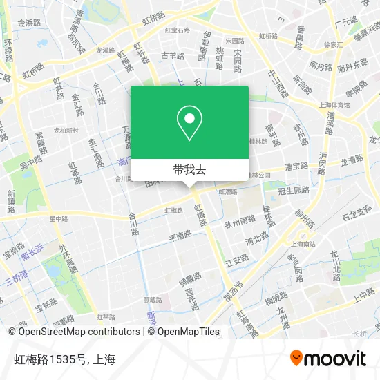 虹梅路1535号地图