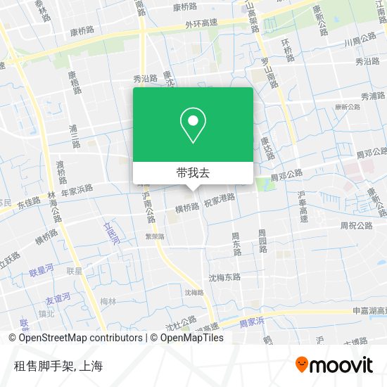 租售脚手架地图