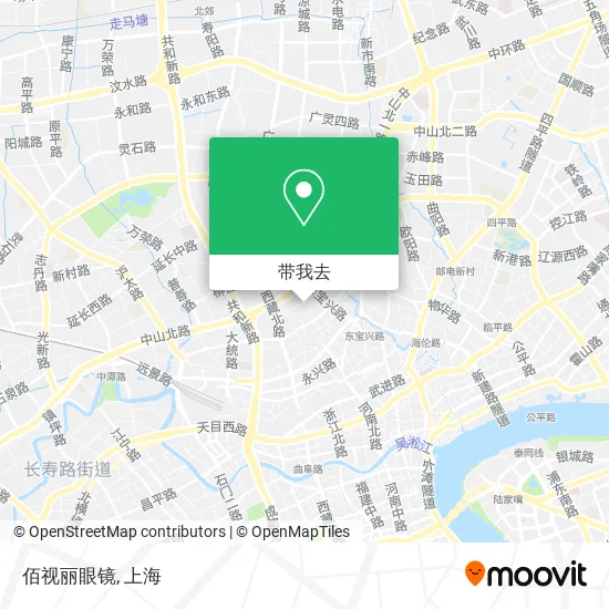 佰视丽眼镜地图