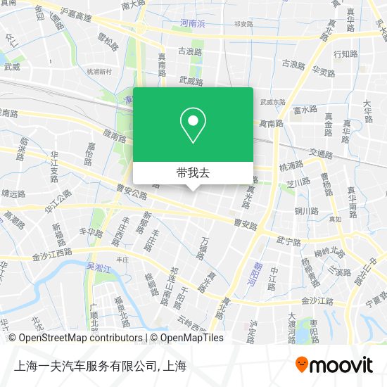 上海一夫汽车服务有限公司地图