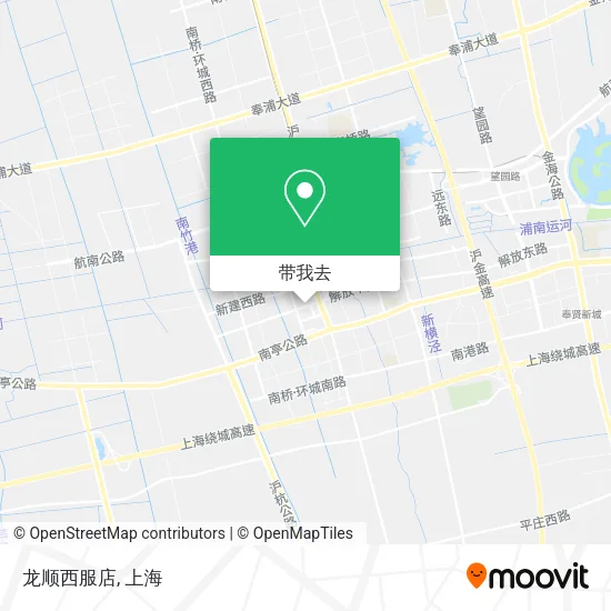 龙顺西服店地图