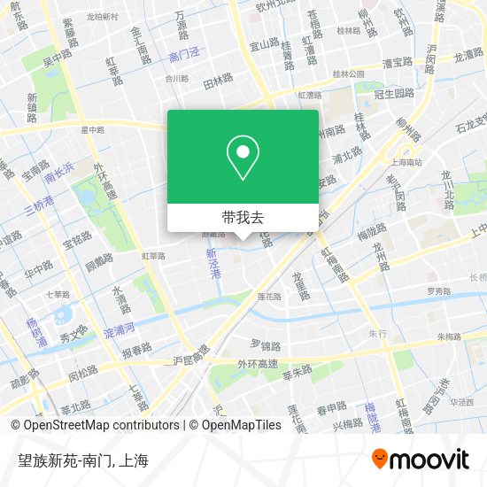 望族新苑-南门地图