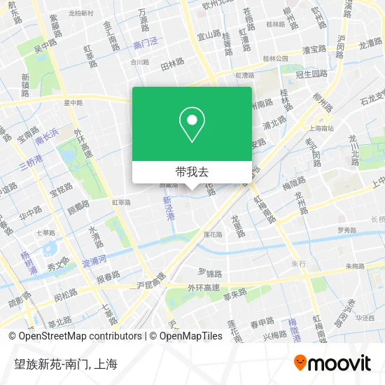 望族新苑-南门地图