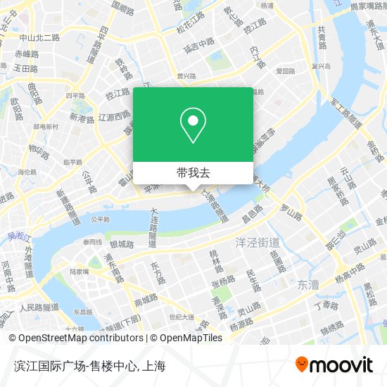 滨江国际广场-售楼中心地图