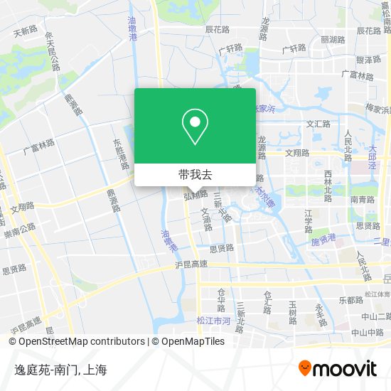 逸庭苑-南门地图