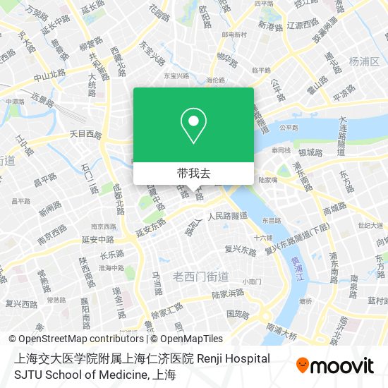 上海交大医学院附属上海仁济医院 Renji Hospital SJTU School of Medicine地图