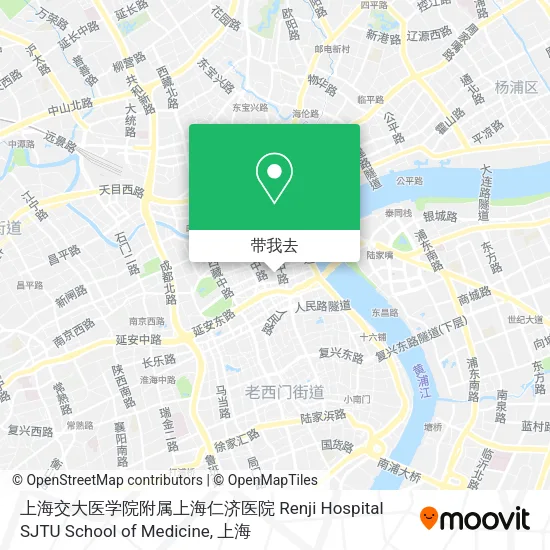 上海交大医学院附属上海仁济医院 Renji Hospital SJTU School of Medicine地图