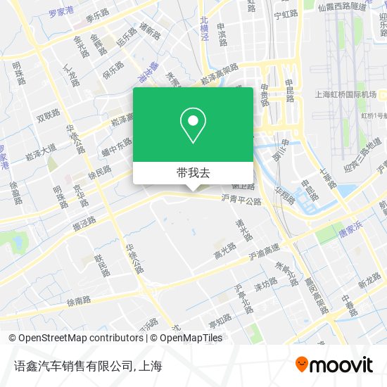 语鑫汽车销售有限公司地图